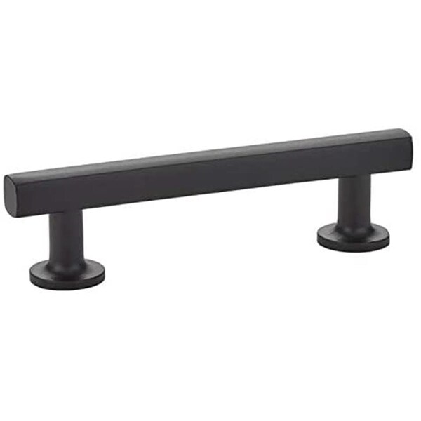 Patioplus 12 in. Center to Center Freestone Cabinet Pull, Flat Black PA2030556 - main